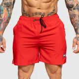 Férfi úszóshort Iron Aesthetics Boardwalk, piros · záber 4
