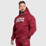 Oversized pulcsi Iron Aesthetics ASTHX, bordó · záber 1
