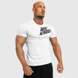 Férfi fitness póló Iron Aesthetics Splash, fehér · záber 2