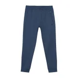 Férfi bélelt melegítőnadrágok 4F TROUSERS FNK-WAW24TFTRM682-31M-NAVY MELANGE · záber 4