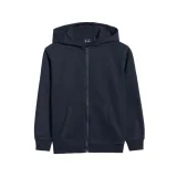 Fiú bélelt kapucnis pulóver zipzárral 4F JUNIOR SWEATSHIRT M1859-4FJWMM00TSWSM1859-31S-NAVY - Pohlavie: Gyerek · záber 3