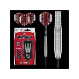 DART SZETT WINMAU STEEL MAVERICK 22G, 80% WOLFRAM gravírozott · záber 2