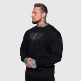 Férfi pulóver Iron Aesthetics Essential, fekete · záber 5