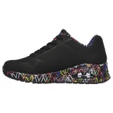 Női szabadidőcipők SKECHERS Uno Loving Love W black · záber 3