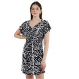 Női ruhák FUNDANGO Palmetta Dress-903-black injun · záber 1