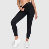 Női leggings Iron Aesthetics Scrunch, fekete · záber 3