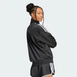 Női cipzáras pulóver ADIDAS ORIGINALS FBIRD LOOSE TT-JC8251-Black · záber 3