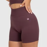 Női sport rövidnadrág Iron Aesthetics Ultimate, plum · záber 1