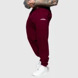 Oversized melegítőnadrág Iron Aesthetics Relaxed, bordó · záber 5