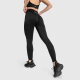 Varrás nélküli leggings Iron Aesthetics Seamless Butt, fekete · záber 4