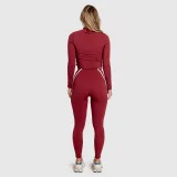 Fitness szett Iron Aesthetics Define, bordó · záber 4