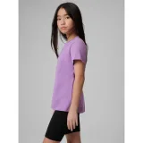 Lány rövidnadrágok 4F JUNIOR SHORT TIGHTS CAS F028-20S-DEEP BLACK - Pohlavie: Gyerek · záber 4