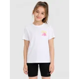 Lány póló rövid ujjú 4F JUNIOR TSHIRT F2939-10S-WHITE - Pohlavie: Gyerek · záber 2