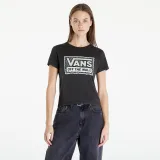Női rövid ujjú póló VANS RUGGED BOX LOGO MINI-Black · záber 2
