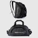 Sporttáska Iron Aesthetics FitKit 2in1, fekete · záber 1