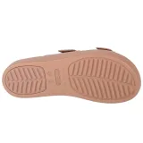 Női platformos szandálok (divatos lábbeli) CROCS Brooklyn Buckle Low Wedge W latte · záber 4