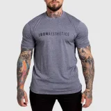 Férfi sportpóló Iron Aesthetics Flow, navy · záber 1