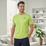 Férfi rövid ujjú futó póló UNDER ARMOUR UA LAUNCH SHORTSLEEVE · záber 8