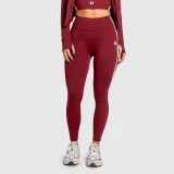 Női leggings Iron Aesthetics Define, bordó · záber 3