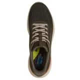 Férfi szabadidőcipő SKECHERS Garner Bungee Lace Slip-Ins M olive · záber 4