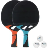 Cornilleau Tacteo Pack Duo softbat kültéri ping pong szett (2 db ütő és 3 db labda) · záber 1