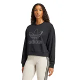 Női kapucnis pulóver ADIDAS ORIGINALS SNAKE CREW-BLACK · záber 1