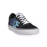 Fiú szabadidőcipők VANS Ward Flame black white · záber 3