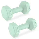 Súlyzó készlet SPOKEY MONSTER GREEN HEXA 2x 1 kg · záber 1
