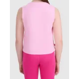 Lány ujjatlan póló 4F JUNIOR SLEEVELESS F263-56S-LIGHT PINK - Pohlavie: Gyerek · záber 4