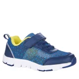 Gyerek szabadidőcipő AUTHORITY KIDS Milton navy yellow · záber 1