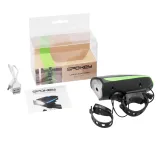 Bicikli lámpa SPOKEY RAINI Rechargeable LED bike light with horn · záber 5
