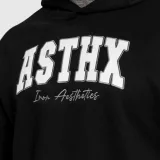 Oversized pulcsi Iron Aesthetics ASTHX, fekete · záber 4