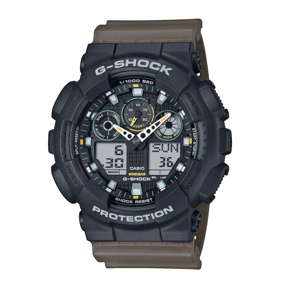 Casio G-Shock GA-100TU-1A3ER · záber 1