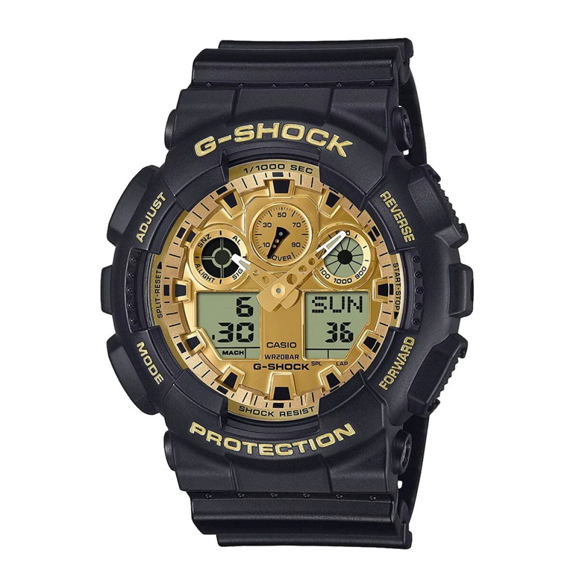Casio G-Shock GA-100GGB-1A9ER · záber 1