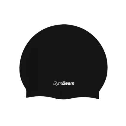 GymBeam AquaFlow Swimming Cap Black