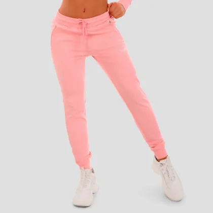 GymBeam Damskie spodnie dresowe TRN pink