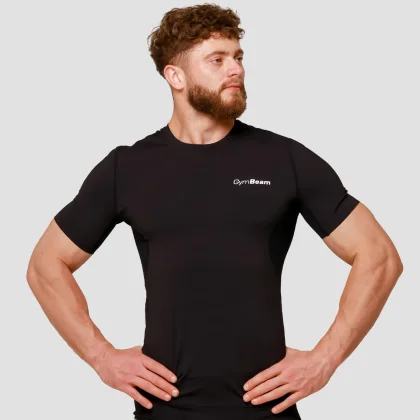 GymBeam Mid Compression T-shirt Black