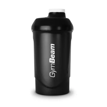 GymBeam Czarny szejker All-Black 700 ml