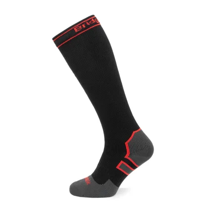 Skarpety wodooszczelne Bridgedale StormSock Heavy Knee - black/red