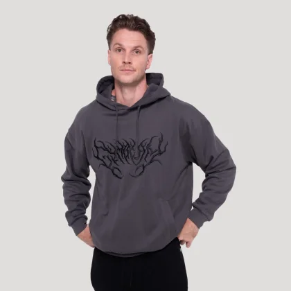 GymBeam Thorn Hoodie Grey