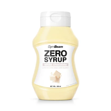 GymBeam ZERO SYROP Biała czekolada