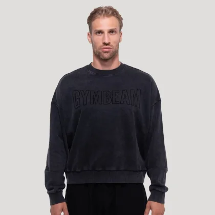 GymBeam Persistence Sweatshirt Washed Brown