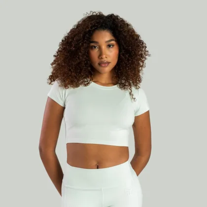 STRIX Damski Crop Top Essential Moon Grey
