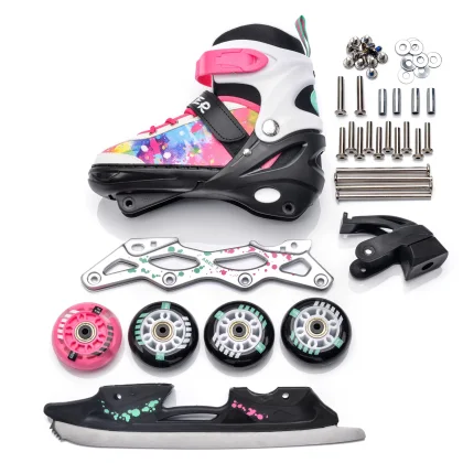 Rolki 4w1 Meteor S 30-33 Painter