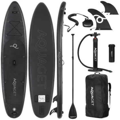 Deska pompowana do pływania SUP 350 cm paddleboard komplet z wiosłem i wyposażeniem