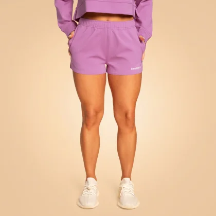 BeastPink Women‘s Grace Sweatshorts Purple