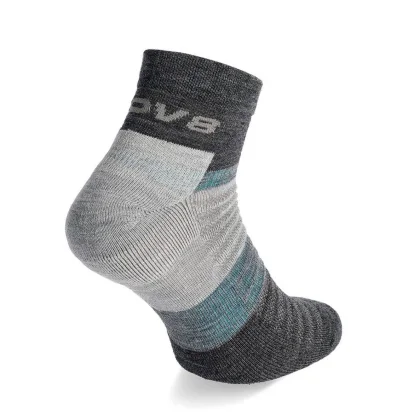 Skarpety merino Inov-8 Merino Mid Sock - grey melange