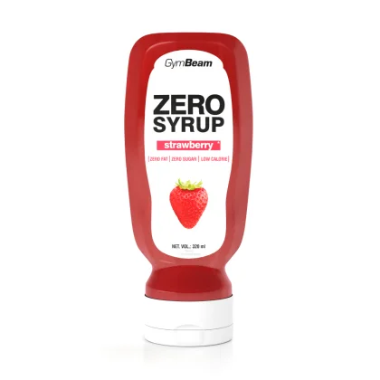 GymBeam ZERO SYROP Truskawkowy