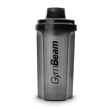 GymBeam Czarny szejker Transparent Black 700 ml
