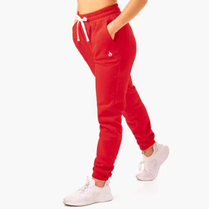 Ryderwear Damskie Joggery Ultimate High Waisted Red